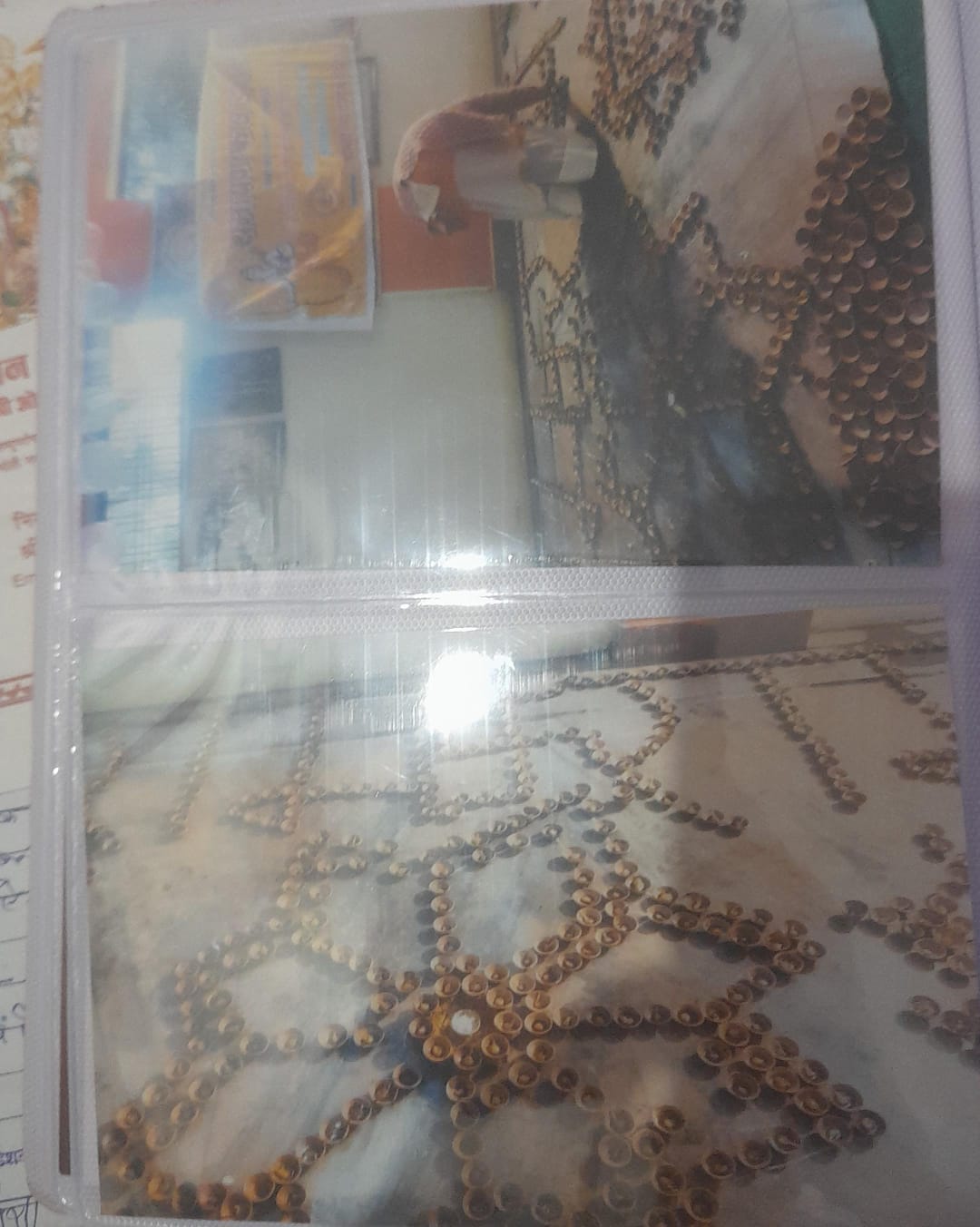 श्री राम मंदिर की प्राण प्रतिष्ठा के कार्यक्रम का आयोजन ढाई हजार दीपों द्वारा सम्पन्न